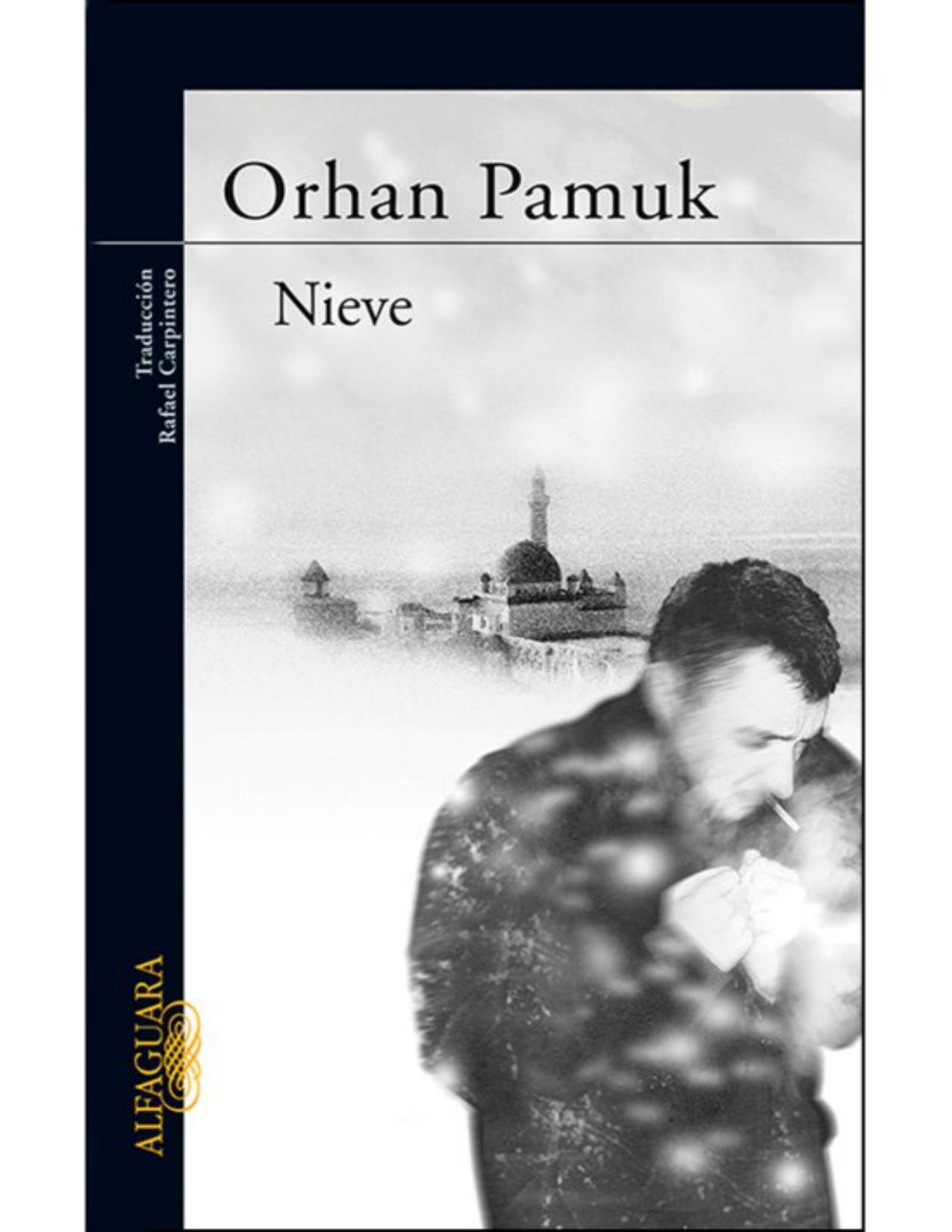Nieve de Orhan Pamuk, portada del libro