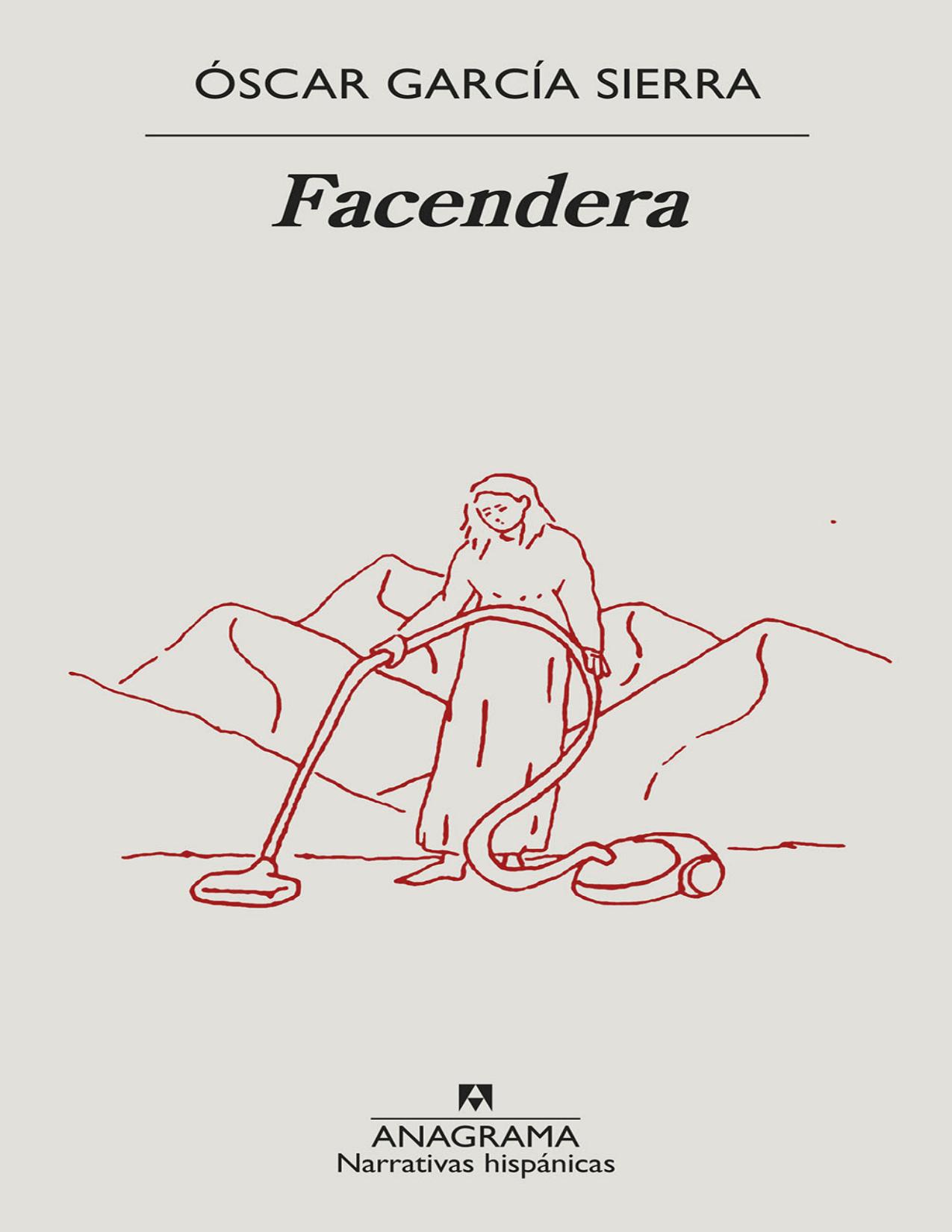 Facendera de Óscar García Sierra, portada del libro