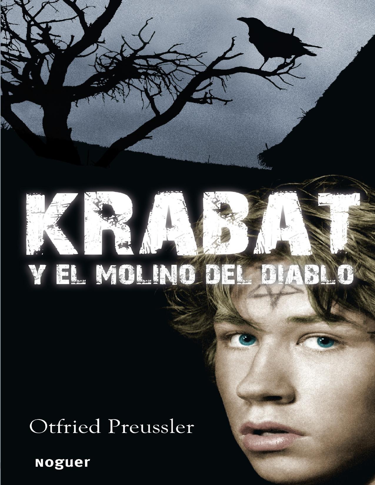 Krabat y el molino del diablo de Otfried Preussler, portada del libro