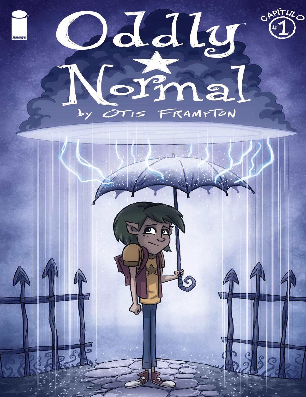 Oddly Normal 01 de Otis Frampton, portada del libro
