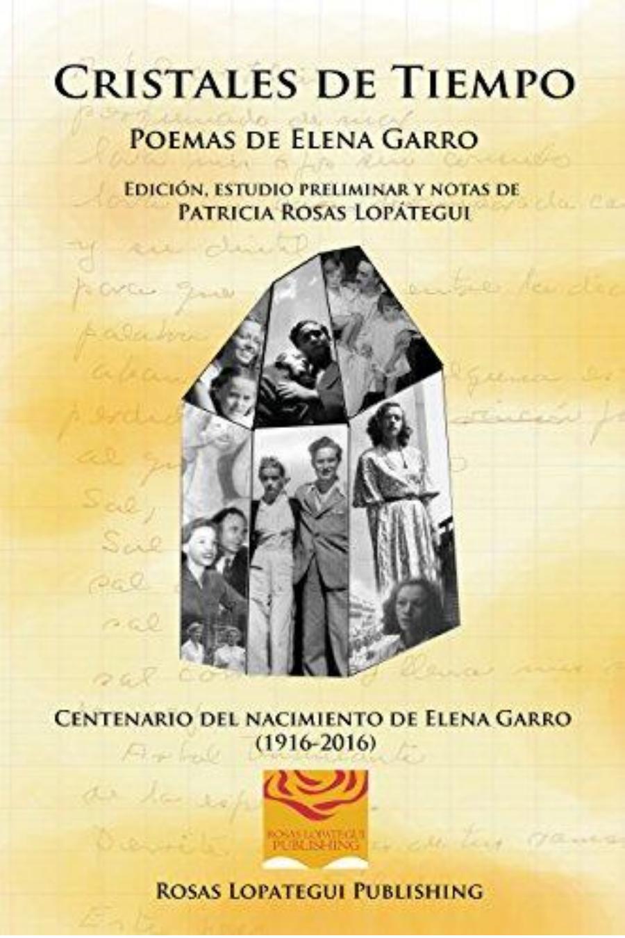 Cristales de tiempo: Poemas de Elena Garro de Elena Garro, portada del libro