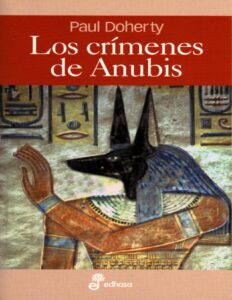 Portada de Los crímenes de Anubis