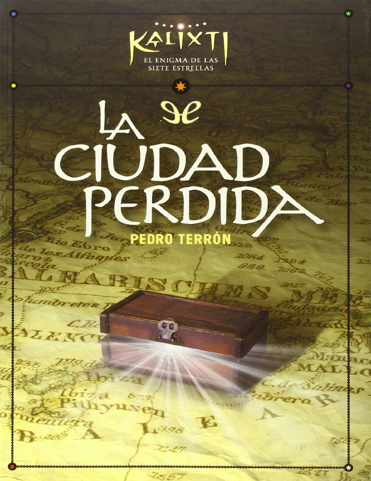 La ciudad perdida de Pedro Terrón Marín, portada del libro