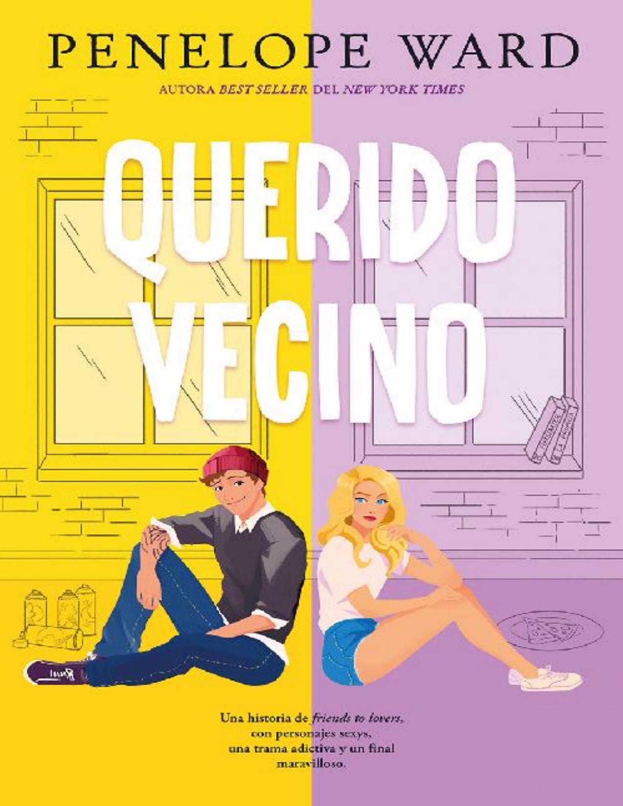 Querido vecino de Penelope Ward, portada del libro