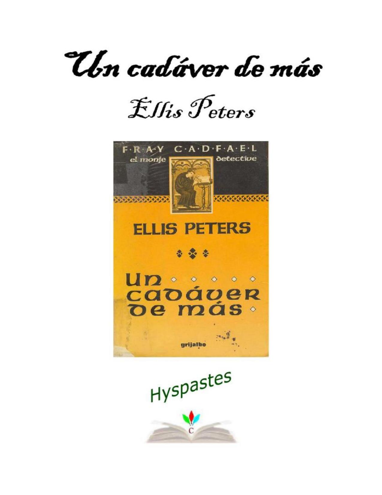 Un cadáver de más 02 de Ellis Peters, portada del libro