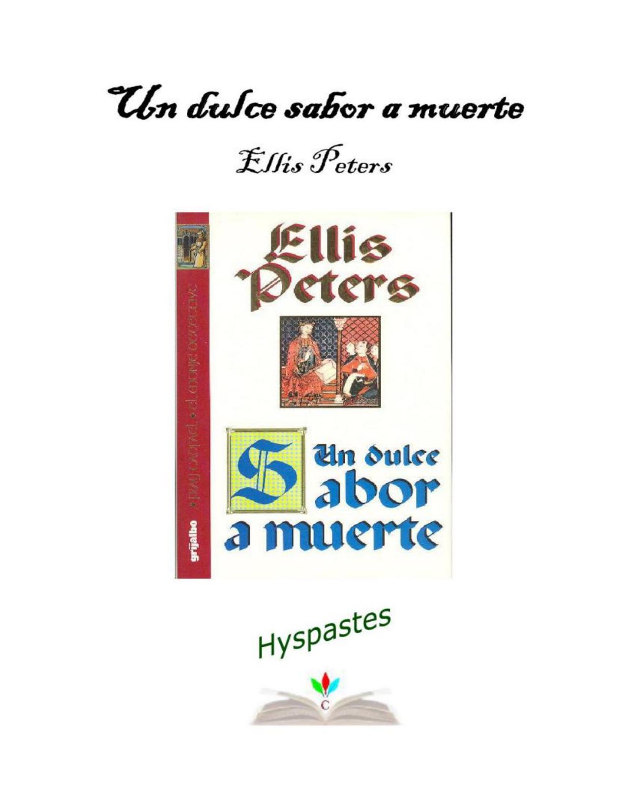 Un dulce sabor a muerte 01 de Ellis Peters, portada del libro