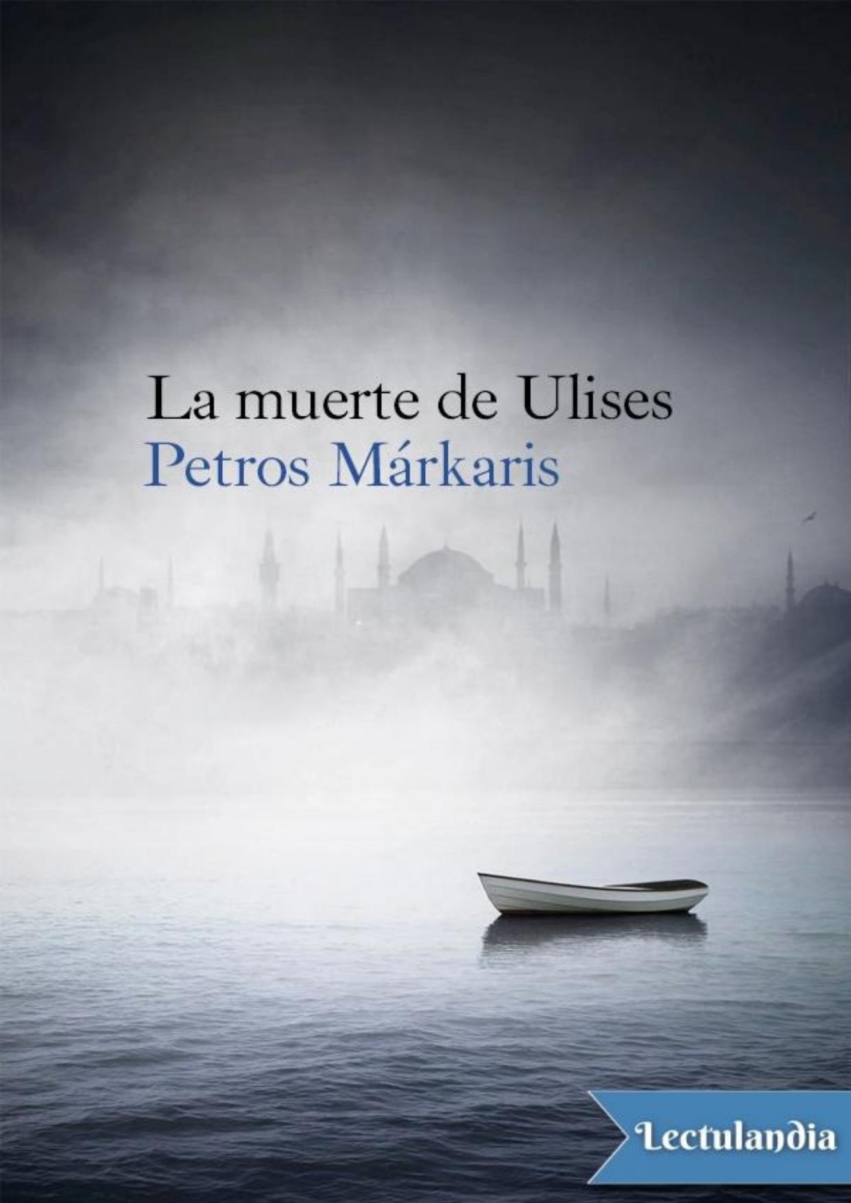 La muerte de Ulises de Petros Márkaris, portada del libro