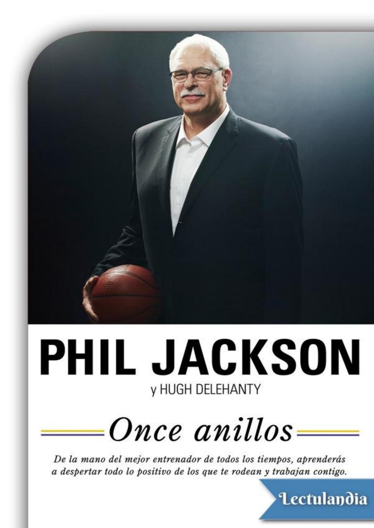 Once anillos de Phil Jackson, portada del libro