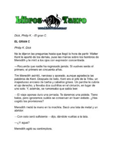 Portada de EL GRAN C