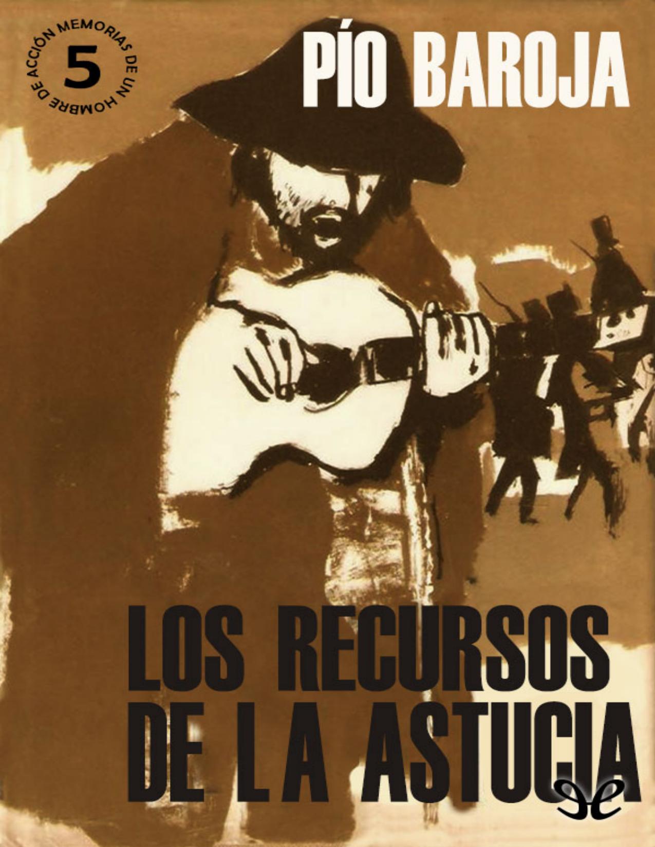 Los recursos de la astucia de Pío Baroja, portada del libro