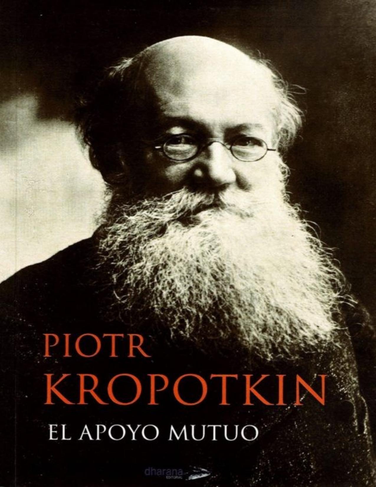 El apoyo mutuo de Piotr Kropotkin, portada del libro