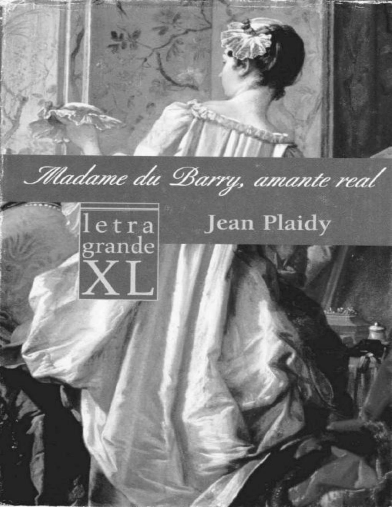 Madame du Barry de Jean Plaidy, portada del libro