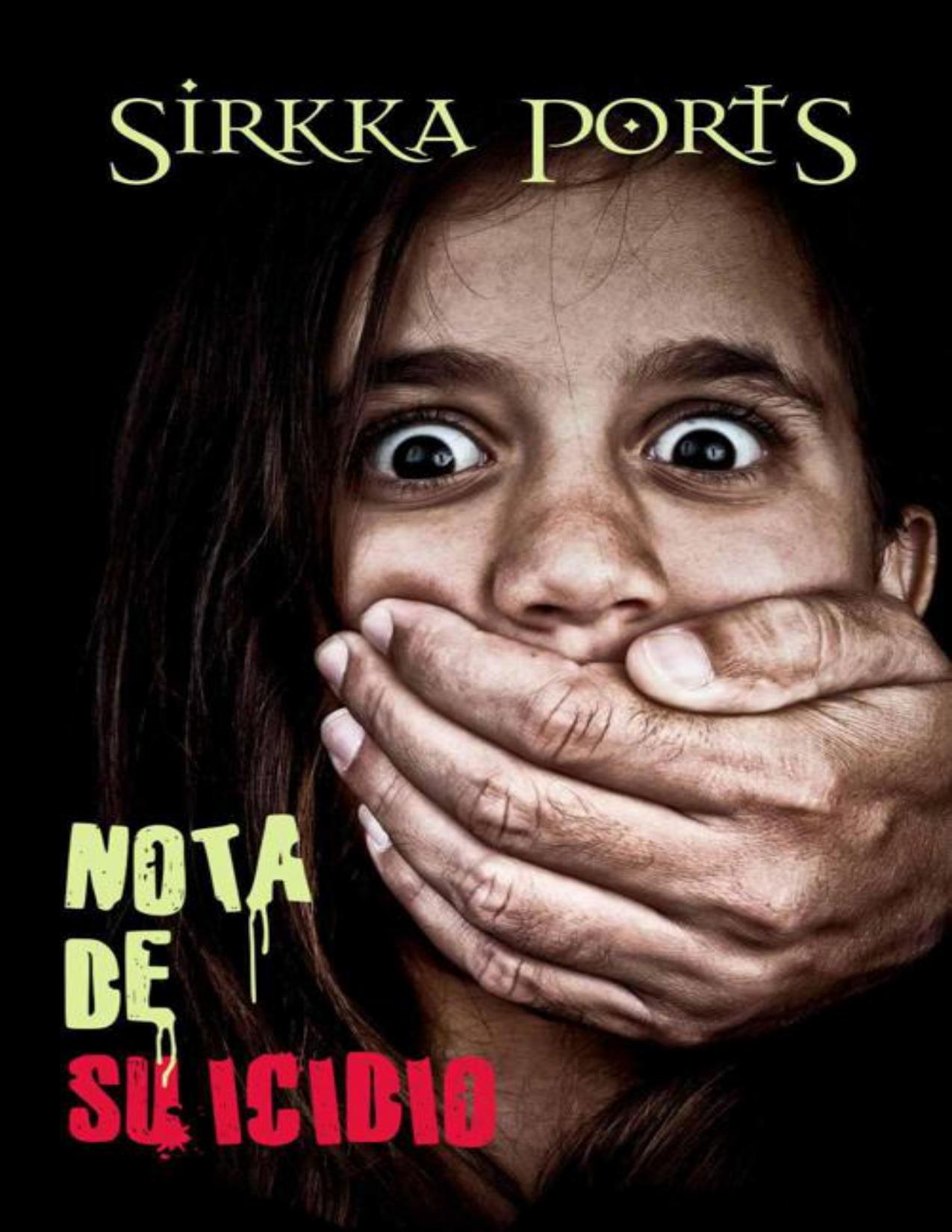 Nota de Suicidio de Sirkka Ports, portada del libro