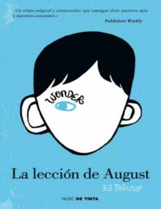 Portada de La lección de August
