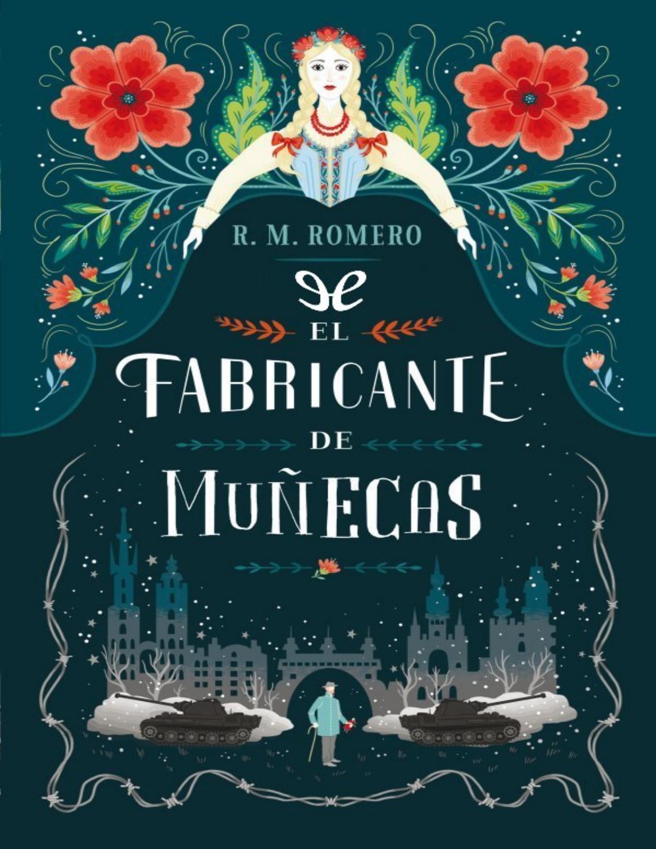 El fabricante de muñecas de R. M. Romero, portada del libro