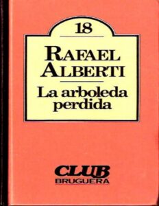 Portada de La arboleda perdida
