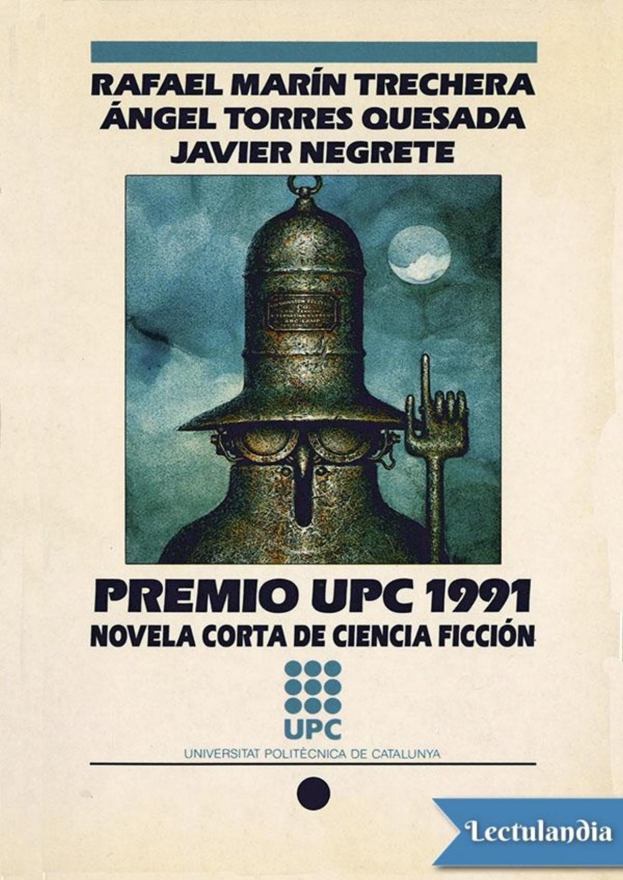Premio UPC 1991 de Rafael Marín Trechera, portada del libro