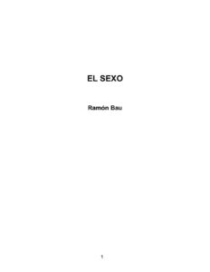 Portada de El Sexo