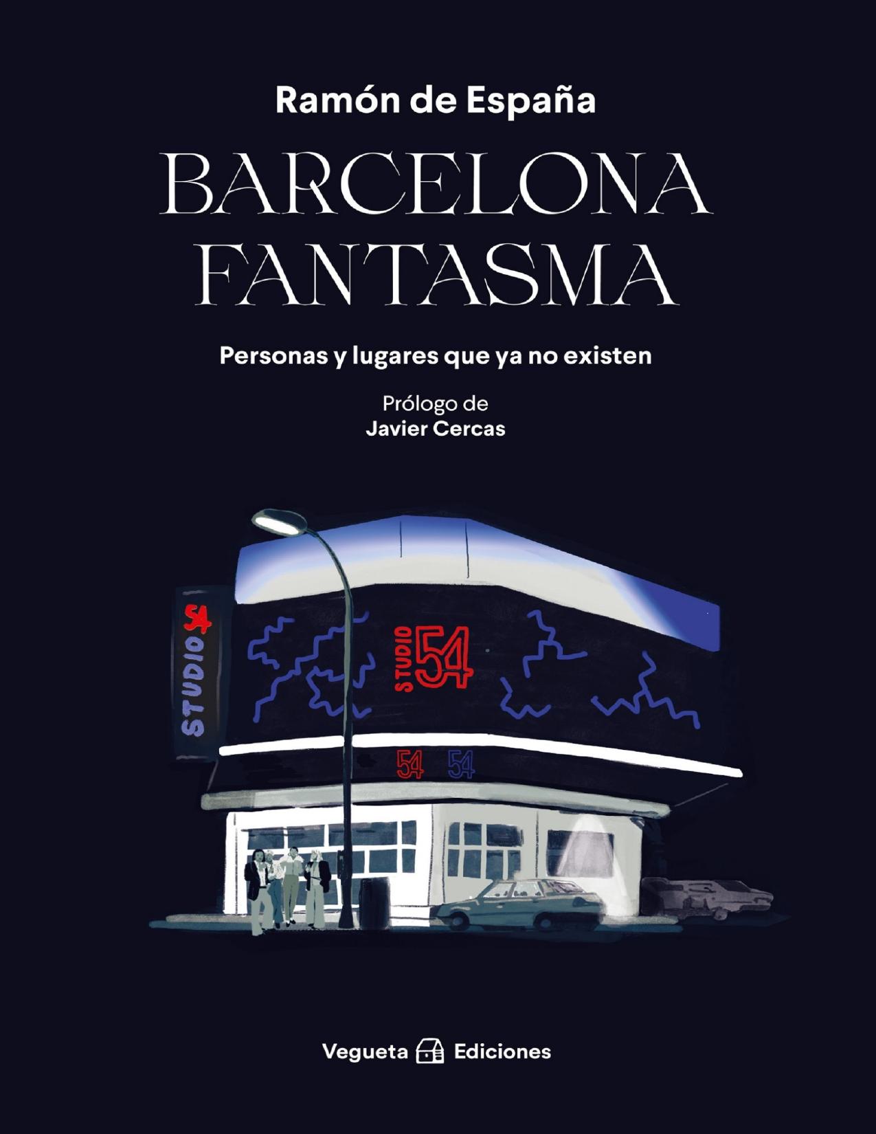 Barcelona fantasma de Ramón de España, portada del libro