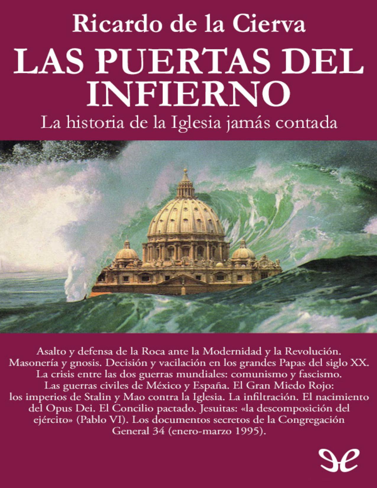 Las puertas del infierno de Ricardo de la Cierva, portada del libro