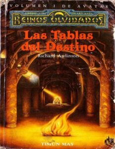 Portada de Las tablas del Destino