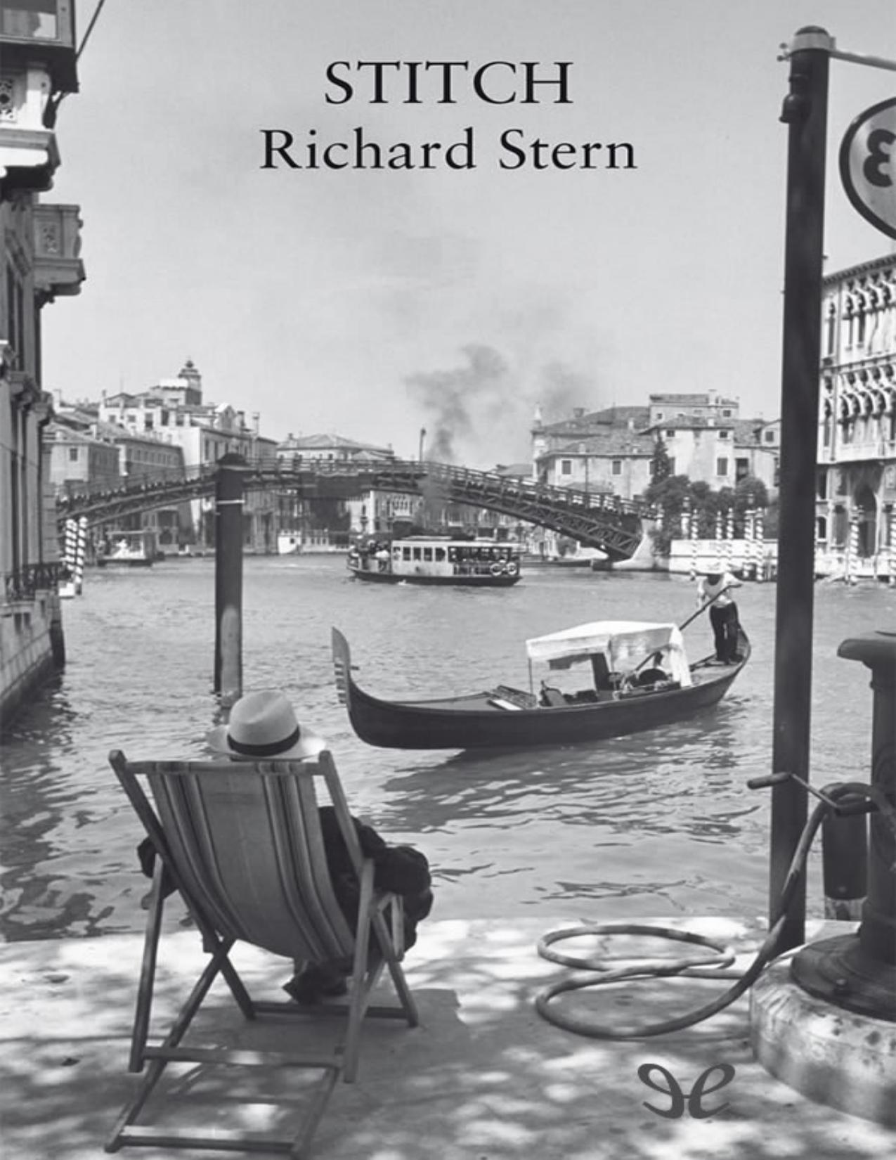 Stitch de Richard Stern, portada del libro