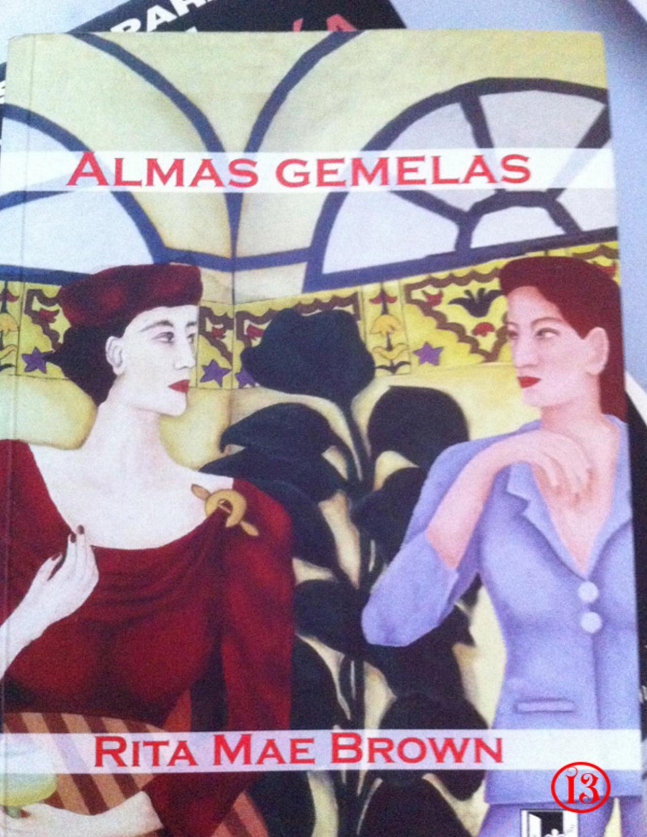 Almas gemelas de Rita Mae Brown, portada del libro