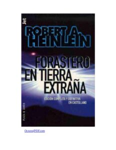 Portada de Forastero en tierra extraña