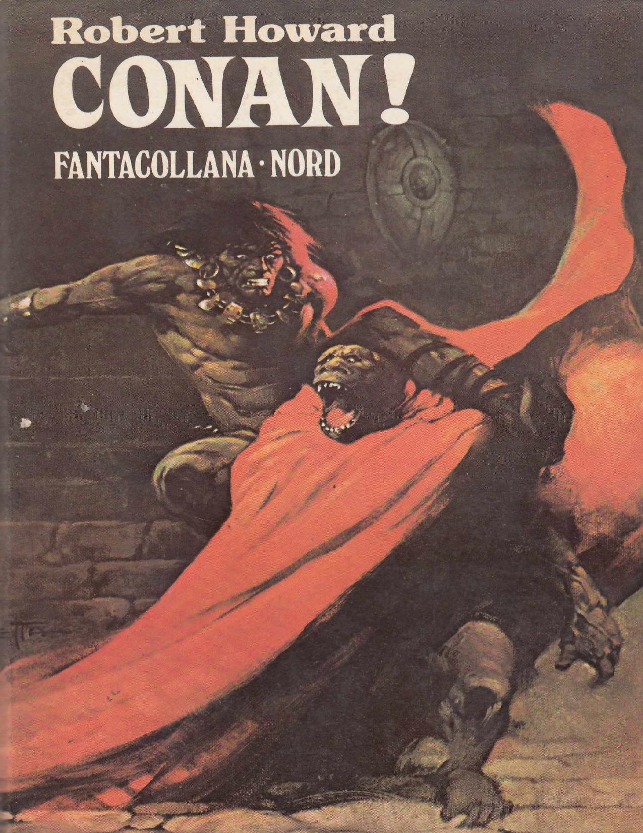 Conan! de Robert E. Howard, portada del libro