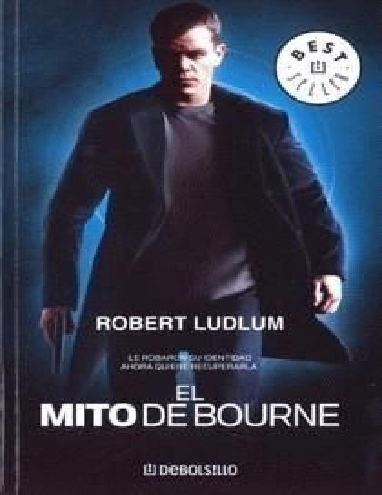 El mito de Bourne de Robert Ludlum, portada del libro