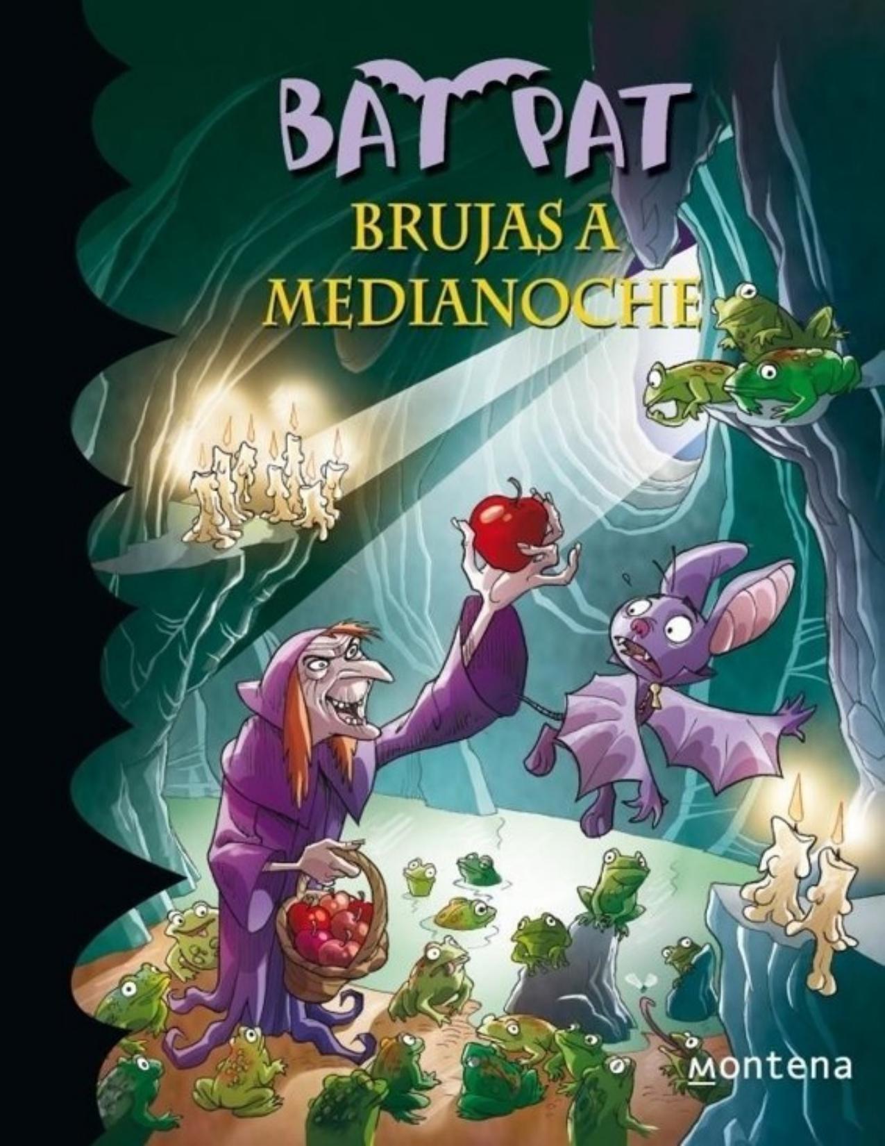 Bat Pat. Brujas a medianoche de Roberto Pavanello, portada del libro