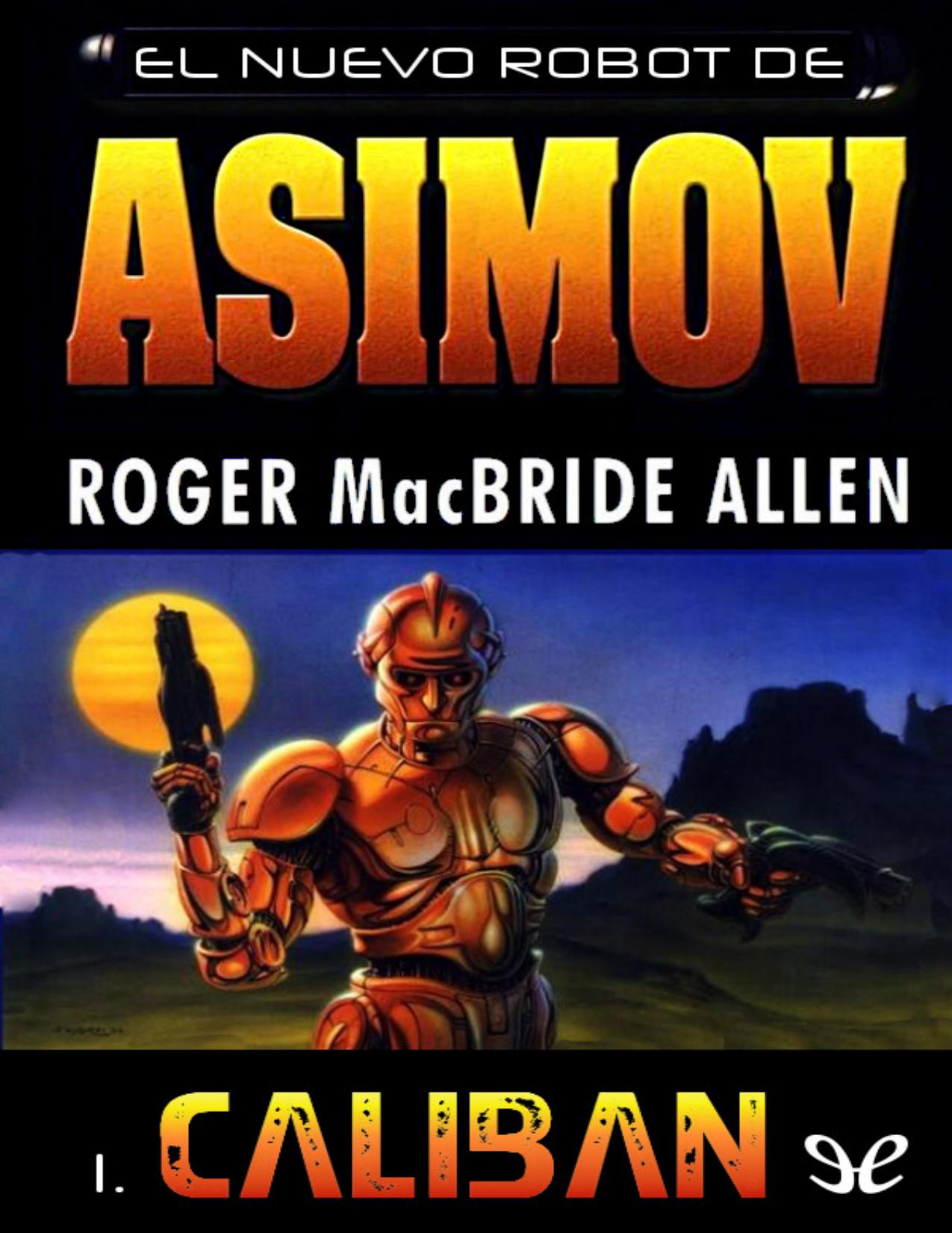 Calibán de Roger MacBride Allen, portada del libro