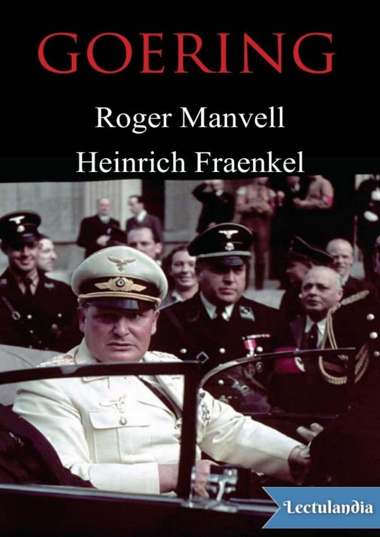 Goering de Roger Manvell, portada del libro
