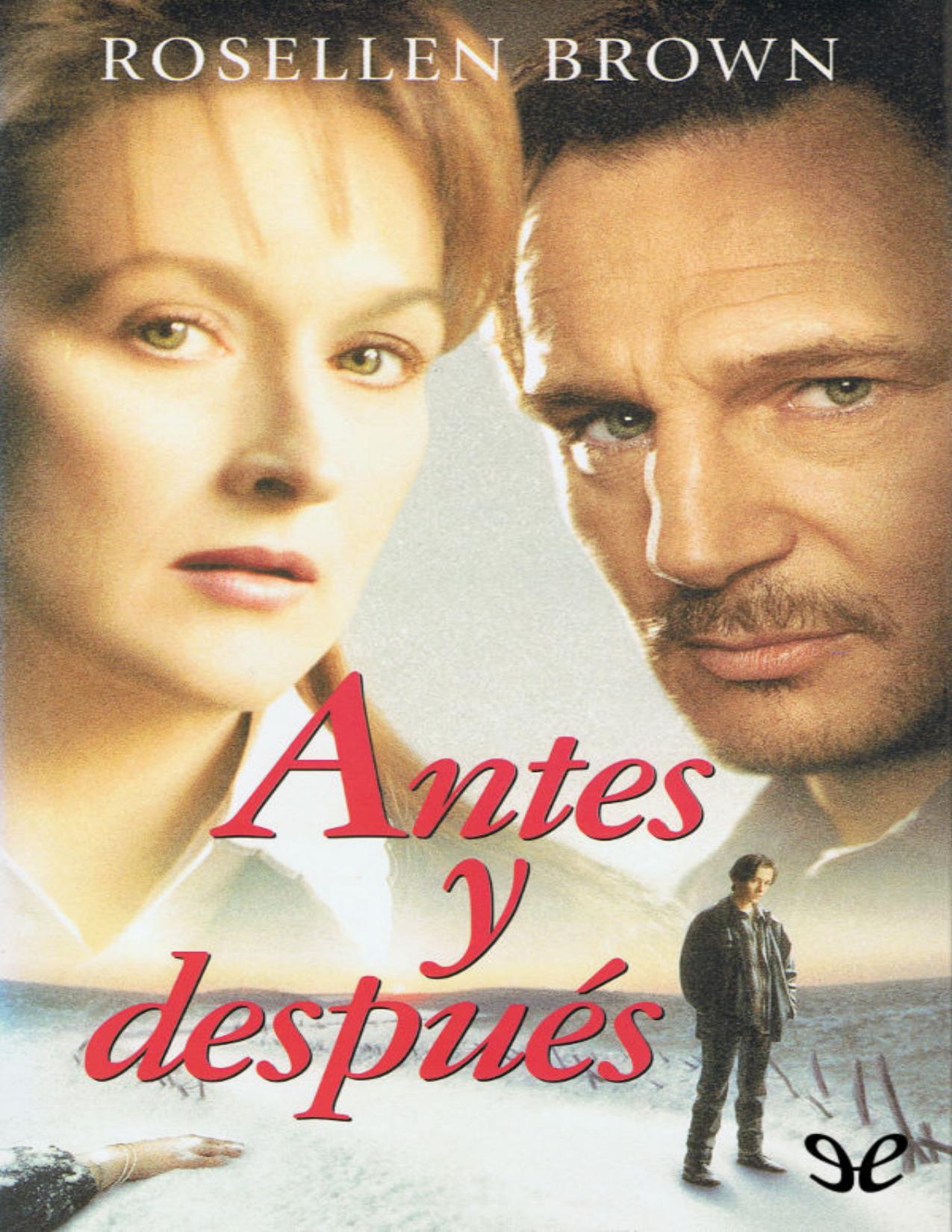 Antes y después de Rosellen Brown, portada del libro