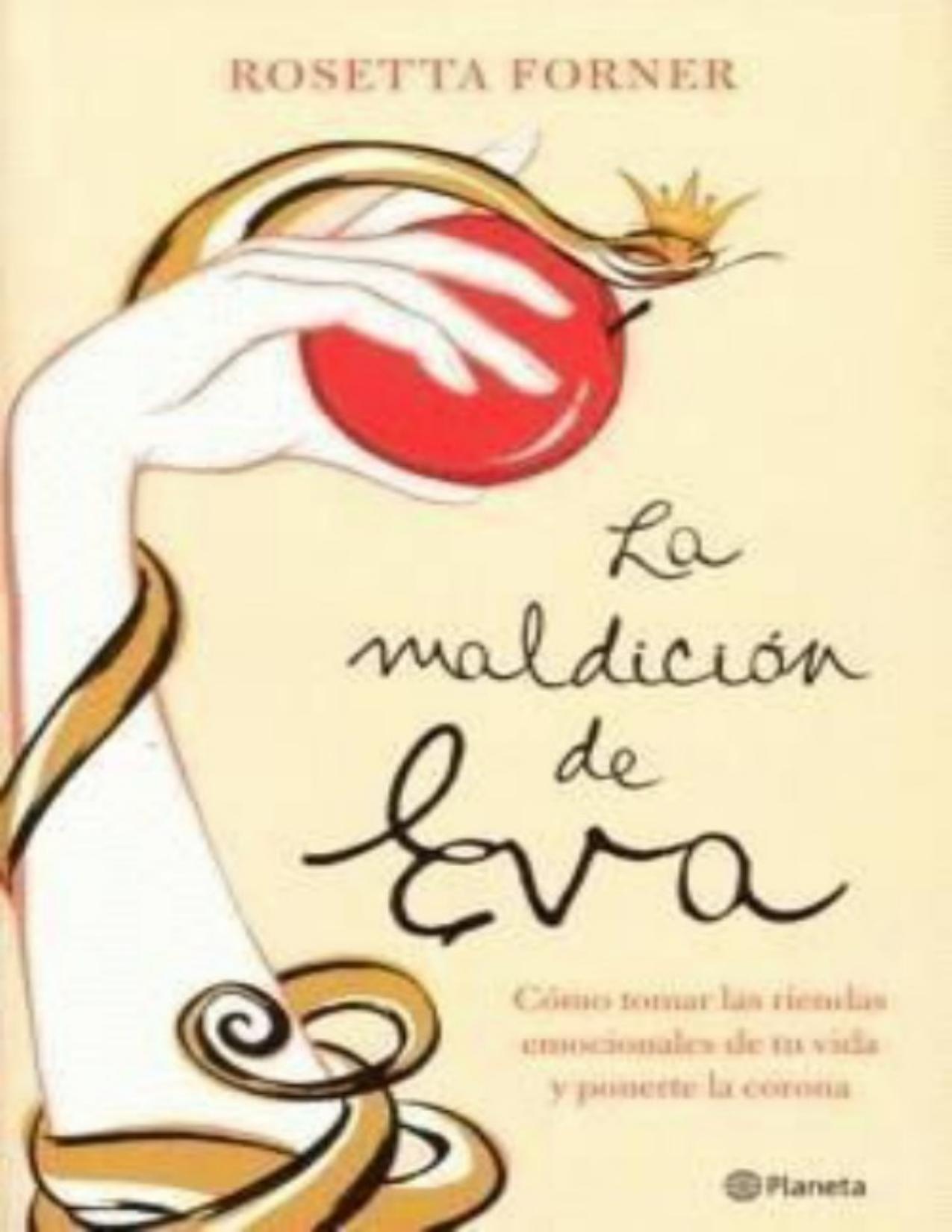 La maldición de Eva de Rosetta Forner, portada del libro