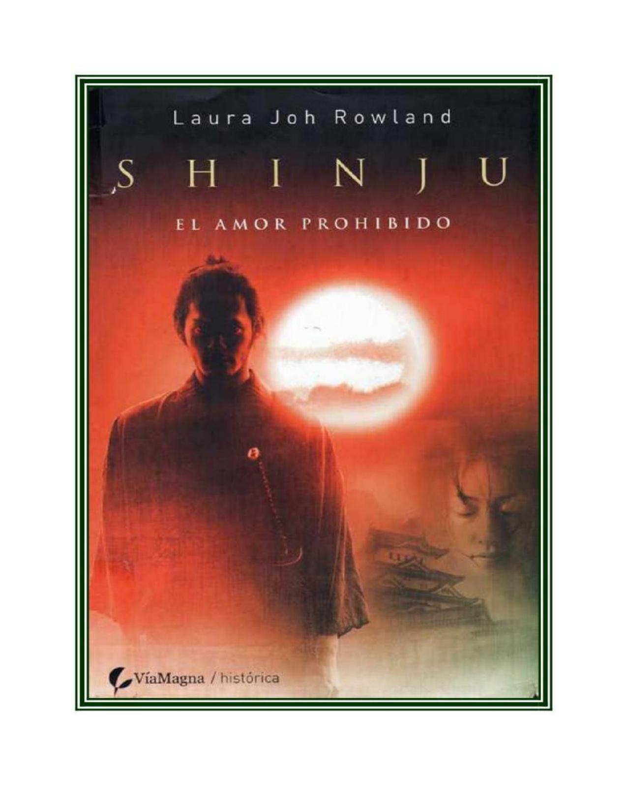 Shinju, el amor prohibido de Laura Joh Rowland, portada del libro