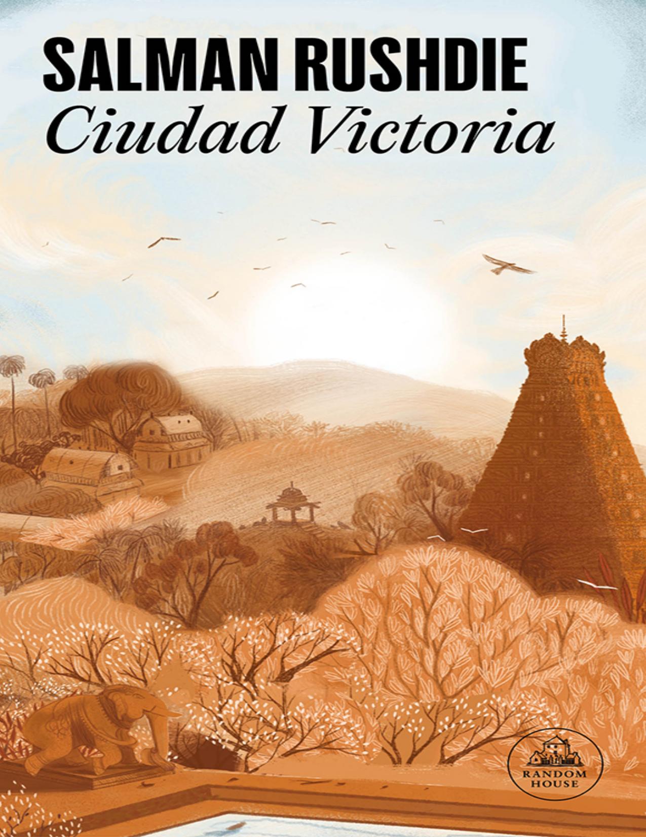 Ciudad Victoria de Salman Rushdie, portada del libro