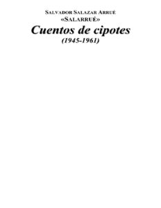 Portada de Cuento de Cipotes