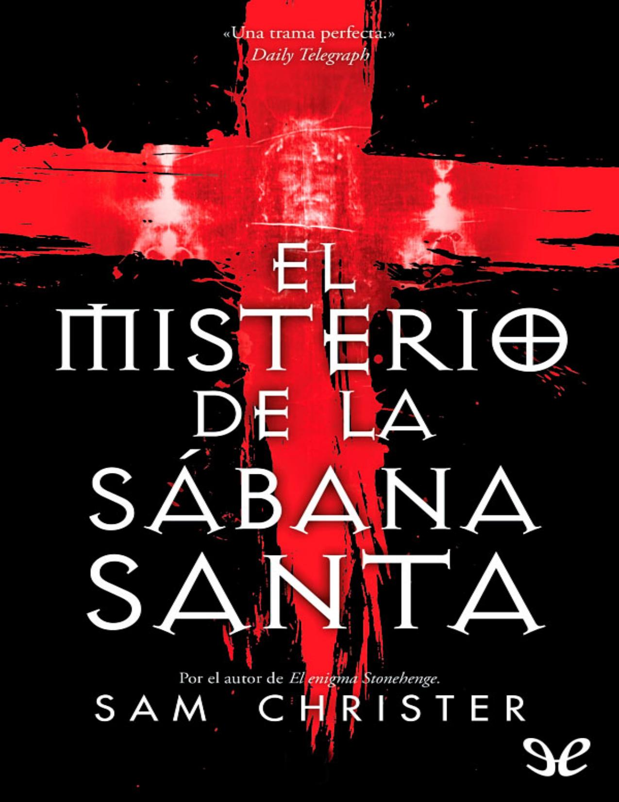 El misterio de la Sábana Santa de Sam Christer, portada del libro