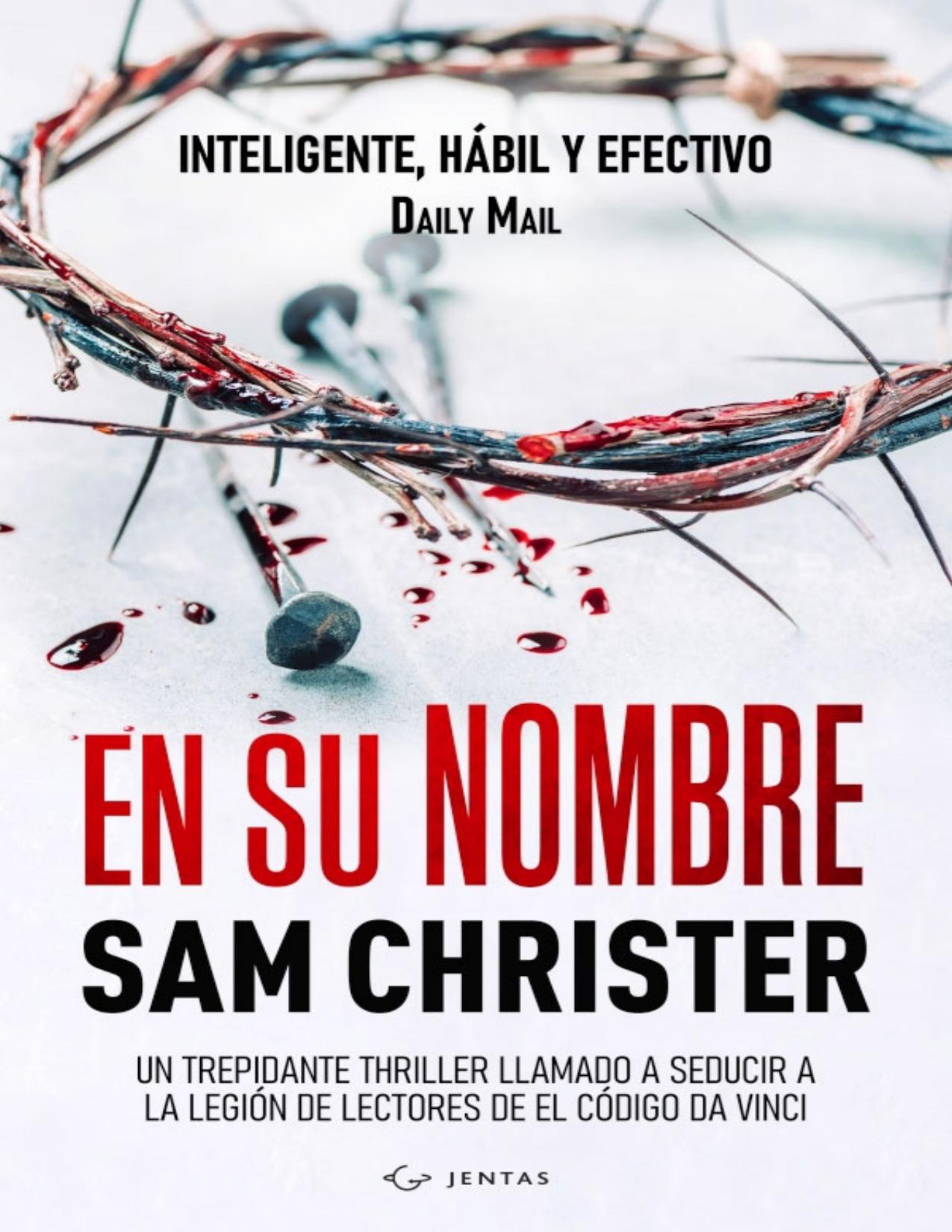 En su nombre de Sam Christer, portada del libro
