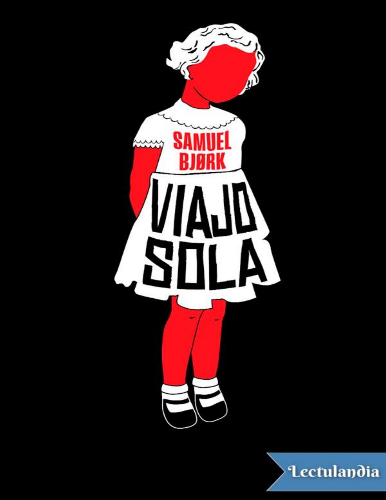 Viajo sola de Samuel Bjork, portada del libro