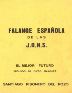 Portada de Falange Española de las J.O.N.S