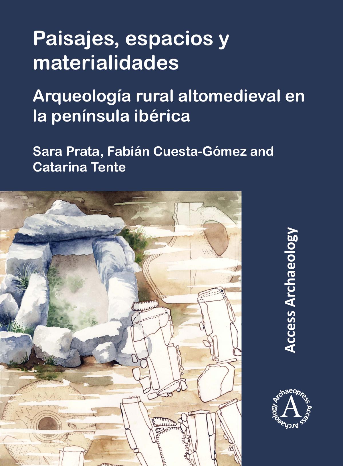 Paisajes, espacios y materialid de Sara Prata, portada del libro