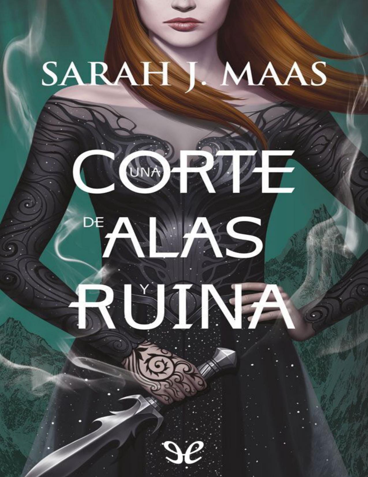 Una corte de alas y ruina de Sarah J. Maas, portada del libro