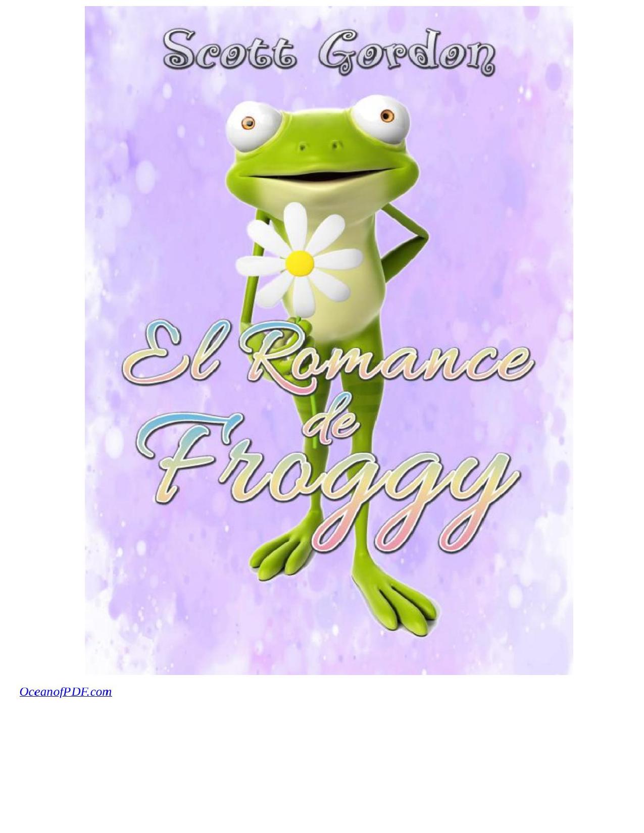 El Romance de Froggy de Scott Gordon, portada del libro