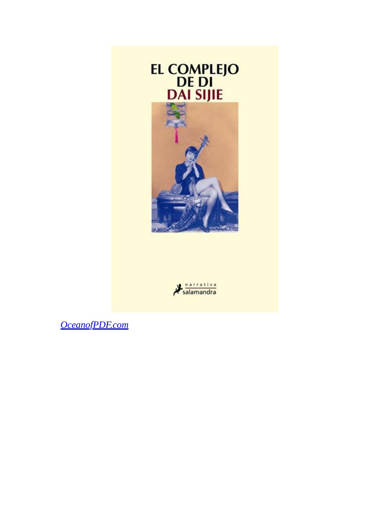 El Complejo De Di de Sijie Dai, portada del libro