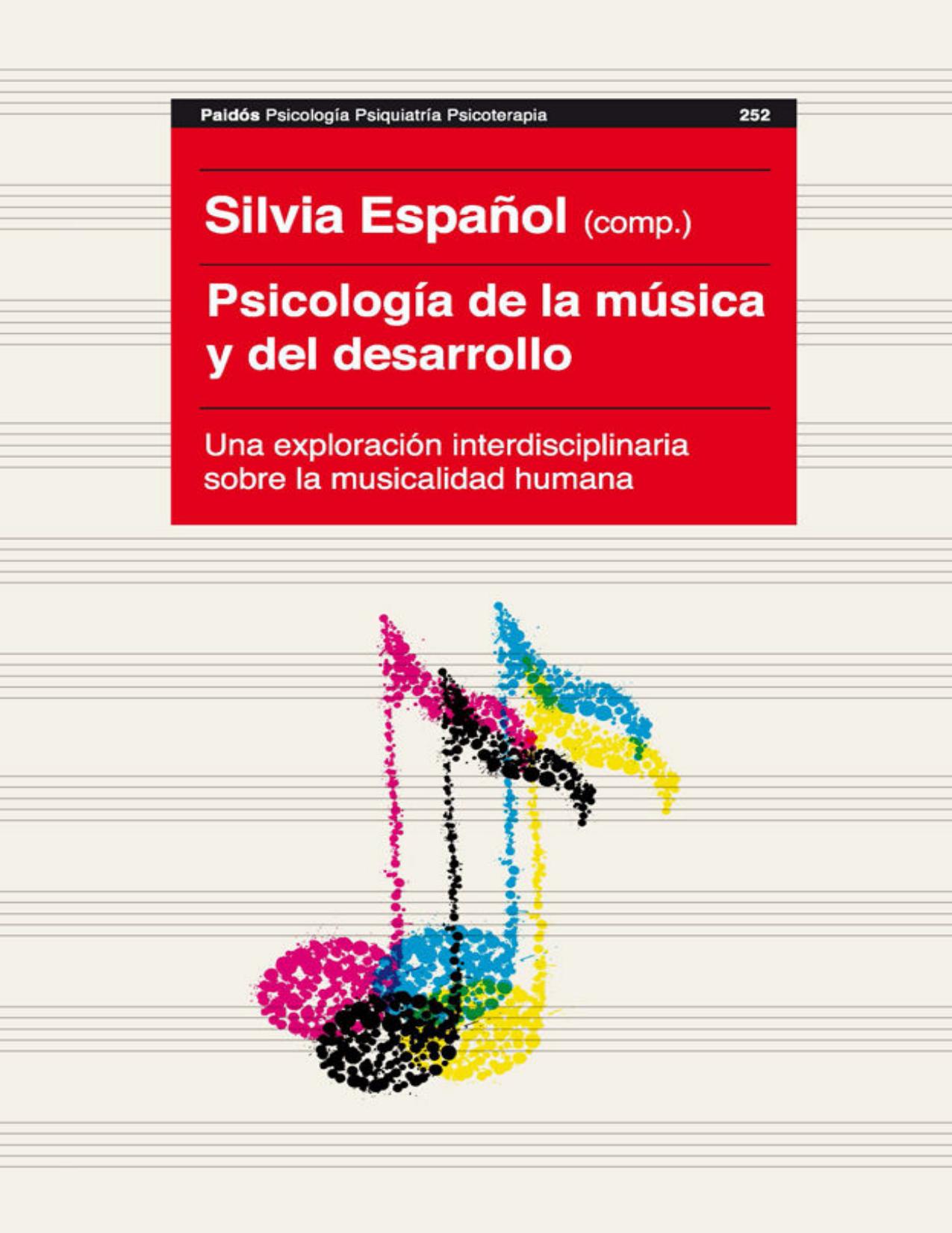 Psicologia de la música y del desarrollo: Psicologia de la música y del desarrollo de Silvia Espanol, portada del libro
