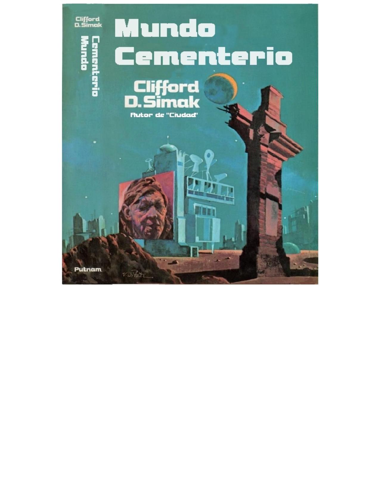 Mundo Cementerio de Clifford D Simak, portada del libro