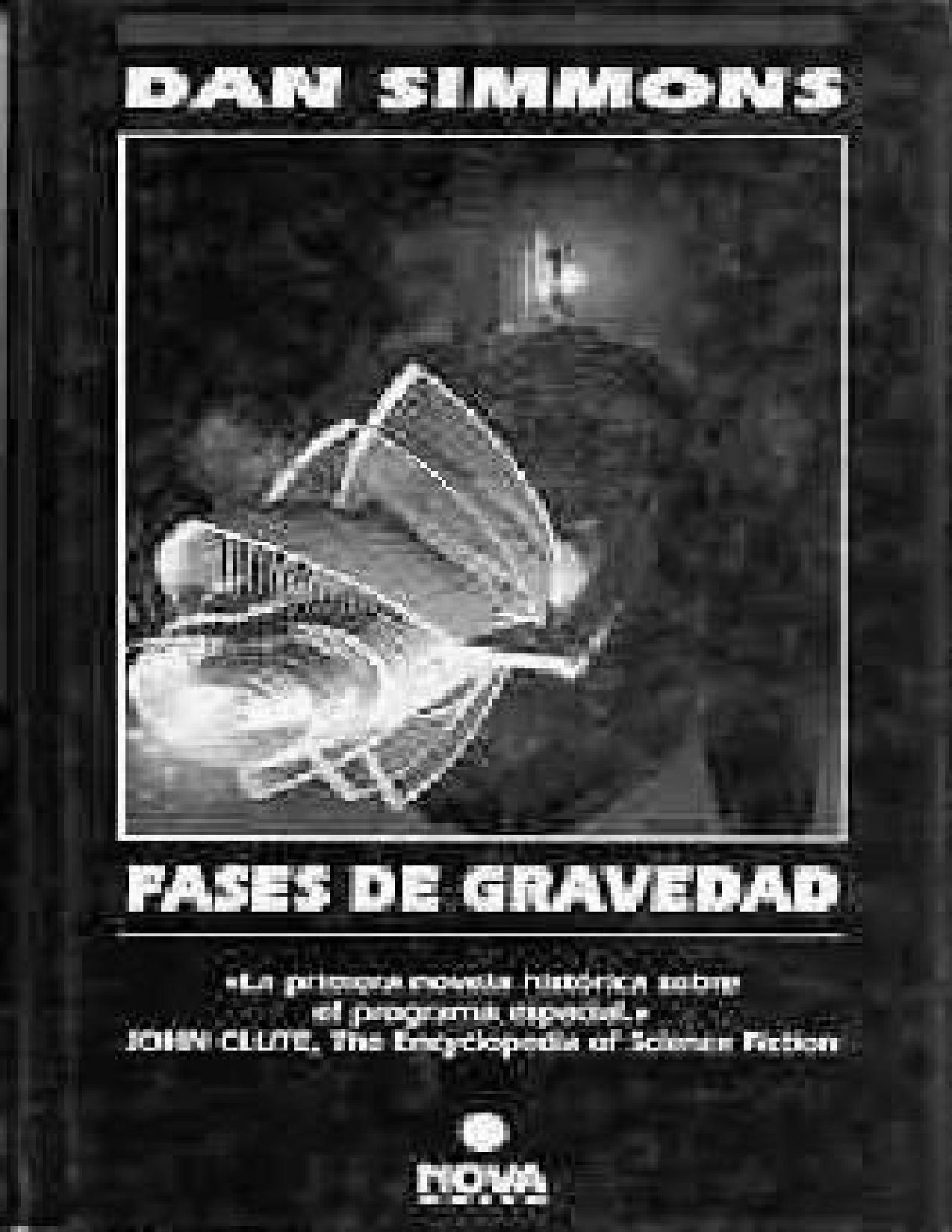 Fases de gravedad de Dan Simmons, portada del libro