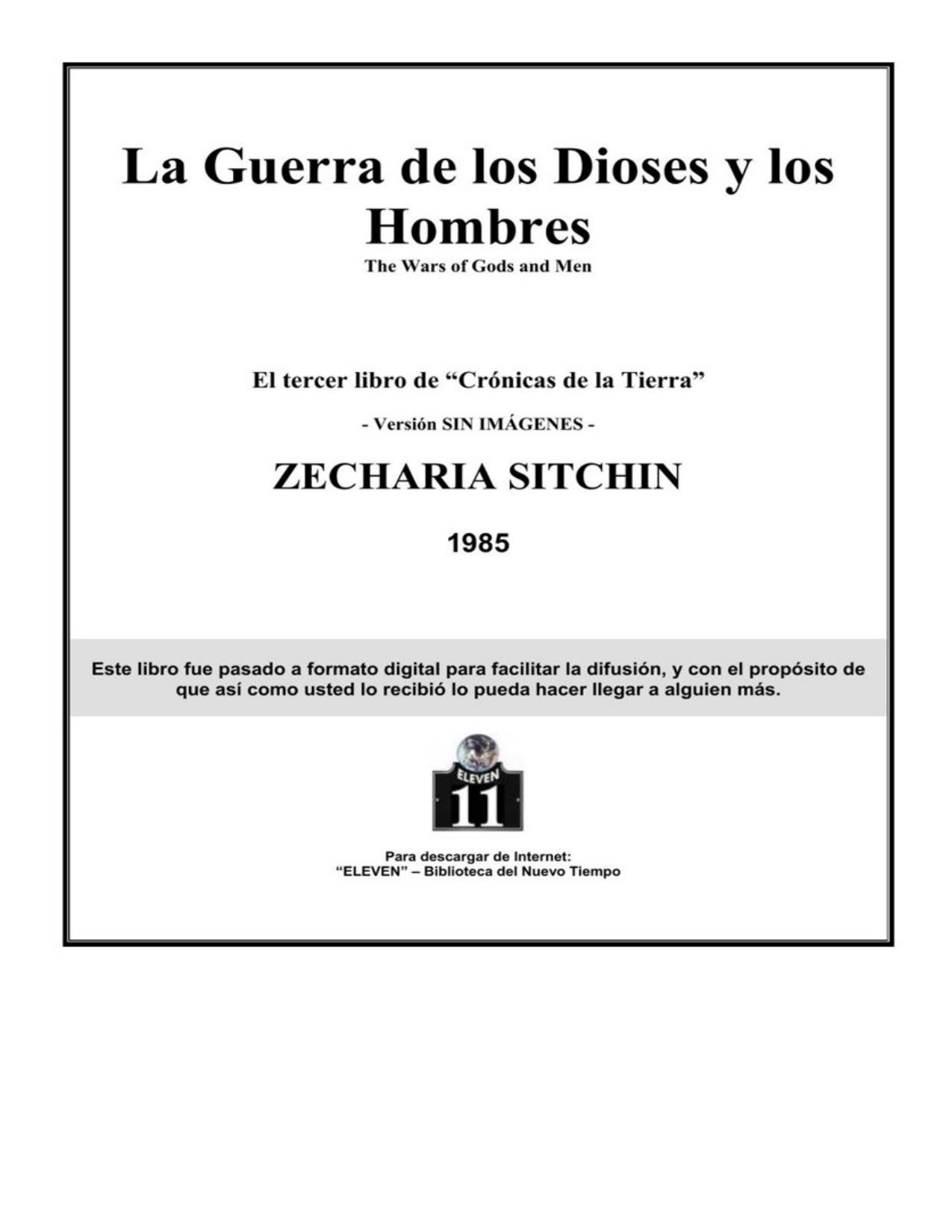 El 12 Planeta de Zecharia Sitchin, portada del libro